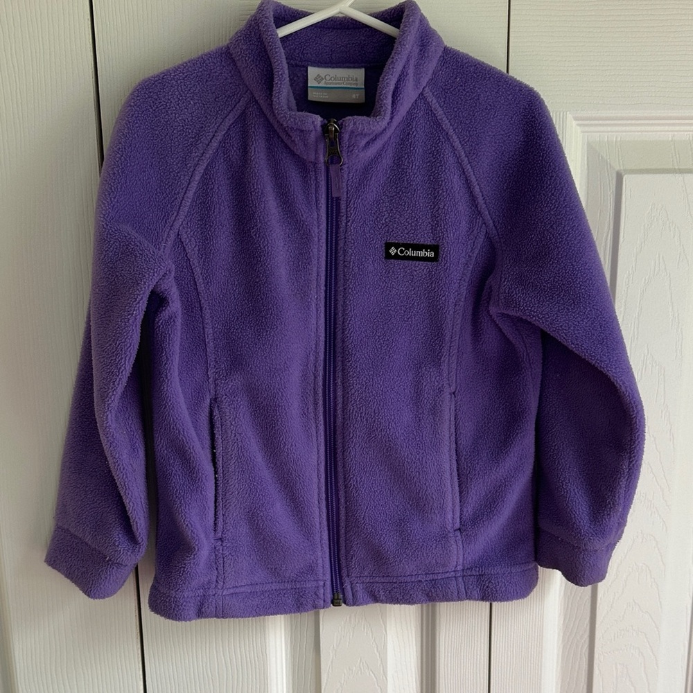 Columbia Purple Fleece Jacket